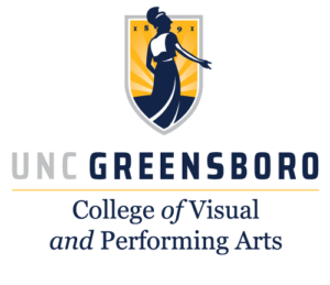 UNCG College of Visual and Performing Arts logo